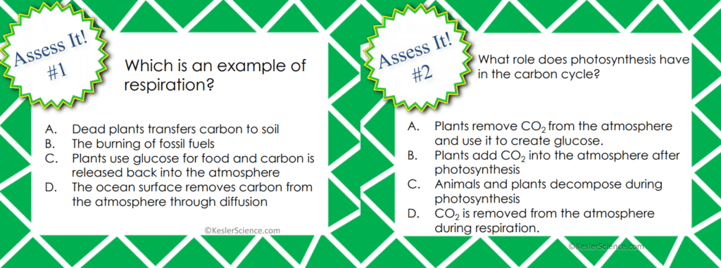 CARBON CYCLE LESSON PLAN – A COMPLETE SCIENCE LESSON USING THE 5E ...