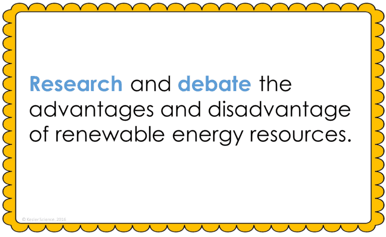 Renewable Energy Resources Lesson Plan - A Complete Science Lesson ...