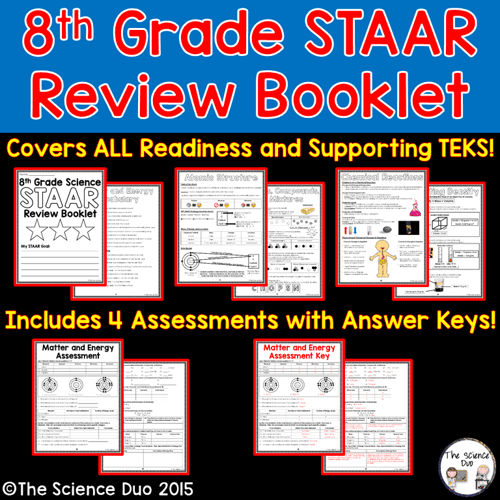 8th Grade Science STAAR Review