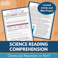 Cover Chemical Reaction or Not