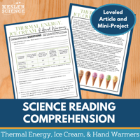 Cover Thermal Energy, Ice Cream, Hand Warmers