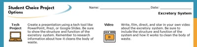 Excretory System Lesson Plan – A Complete 5E Method Science Unit