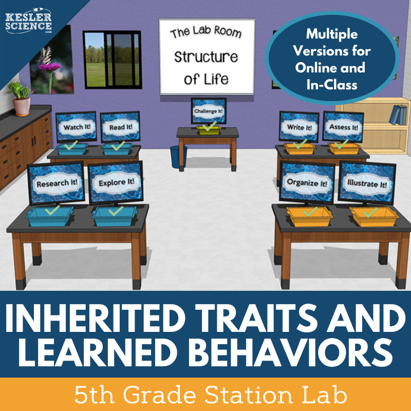 5th 5E SL Cover Inherited Traits Learned Behaviors