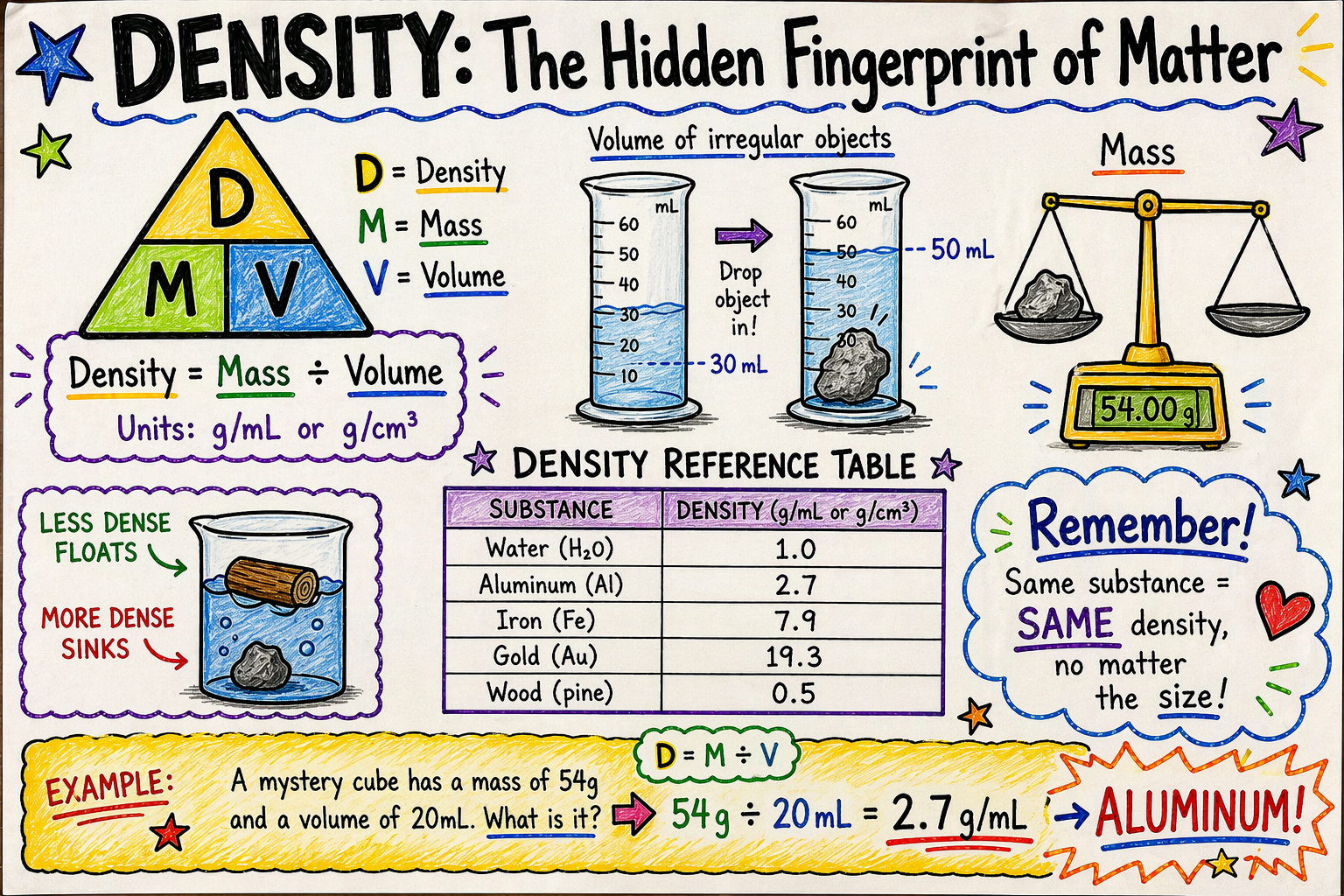 Comparing Density anchor chart preview