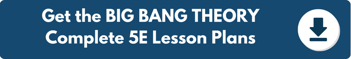 A banner which reads "Get the BIG BANG THEORY Complete 5E Lesson Plans". 