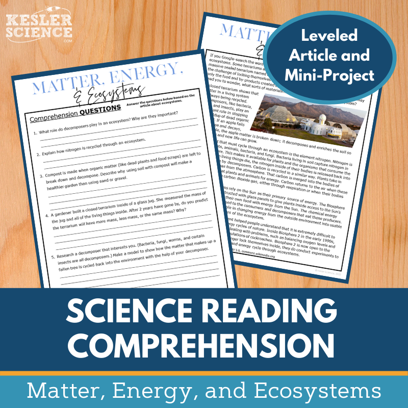 Cover Matter, Energy, and Ecosystems-1