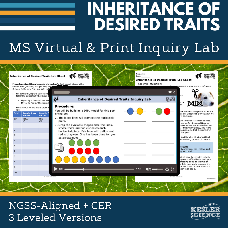 Cover_Inheritance of Desired Traits - new