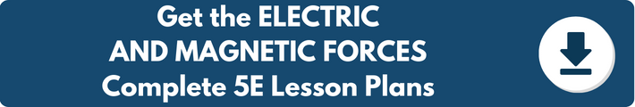 A banner which reads "Get the ELECTRIC AND MAGNETIC Complete 5E Lesson Plans". 