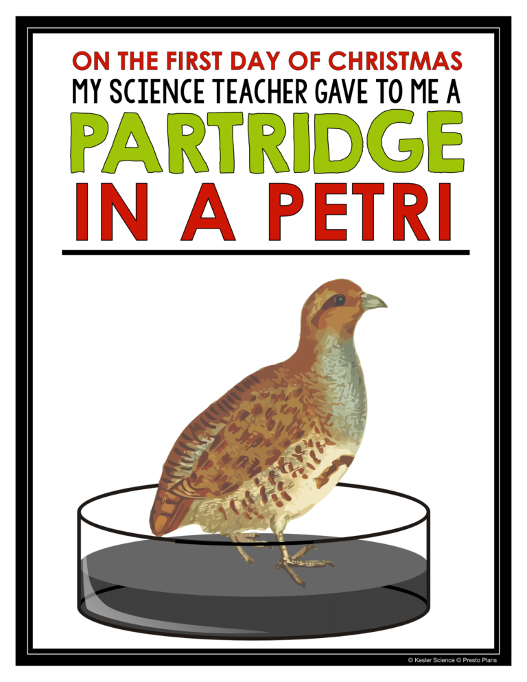 Science Christmas Posters