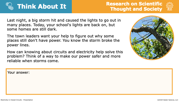 think about it prompt using circuits knowledge to solve a power outage problem