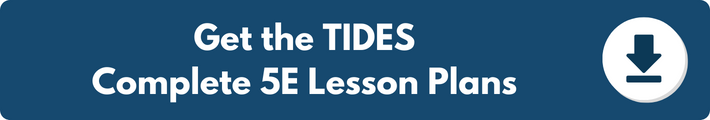 A banner which reads "Get the TIDES Complete 5E Lesson Plans". 