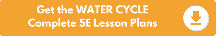 A banner which reads "Get the WATER CYCLE Complete 5E Lesson Plans". 